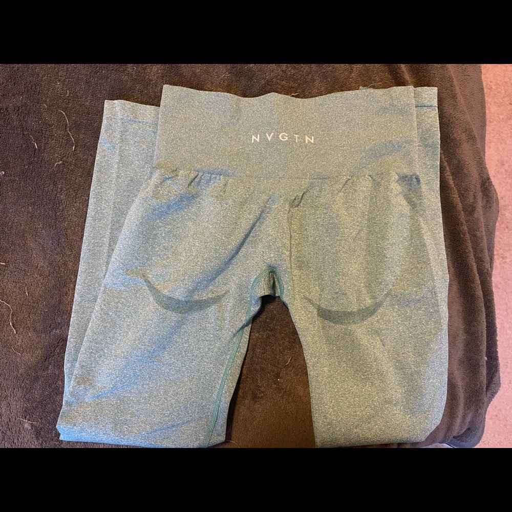 Teal NVGTN Contour Seamless leggings medium